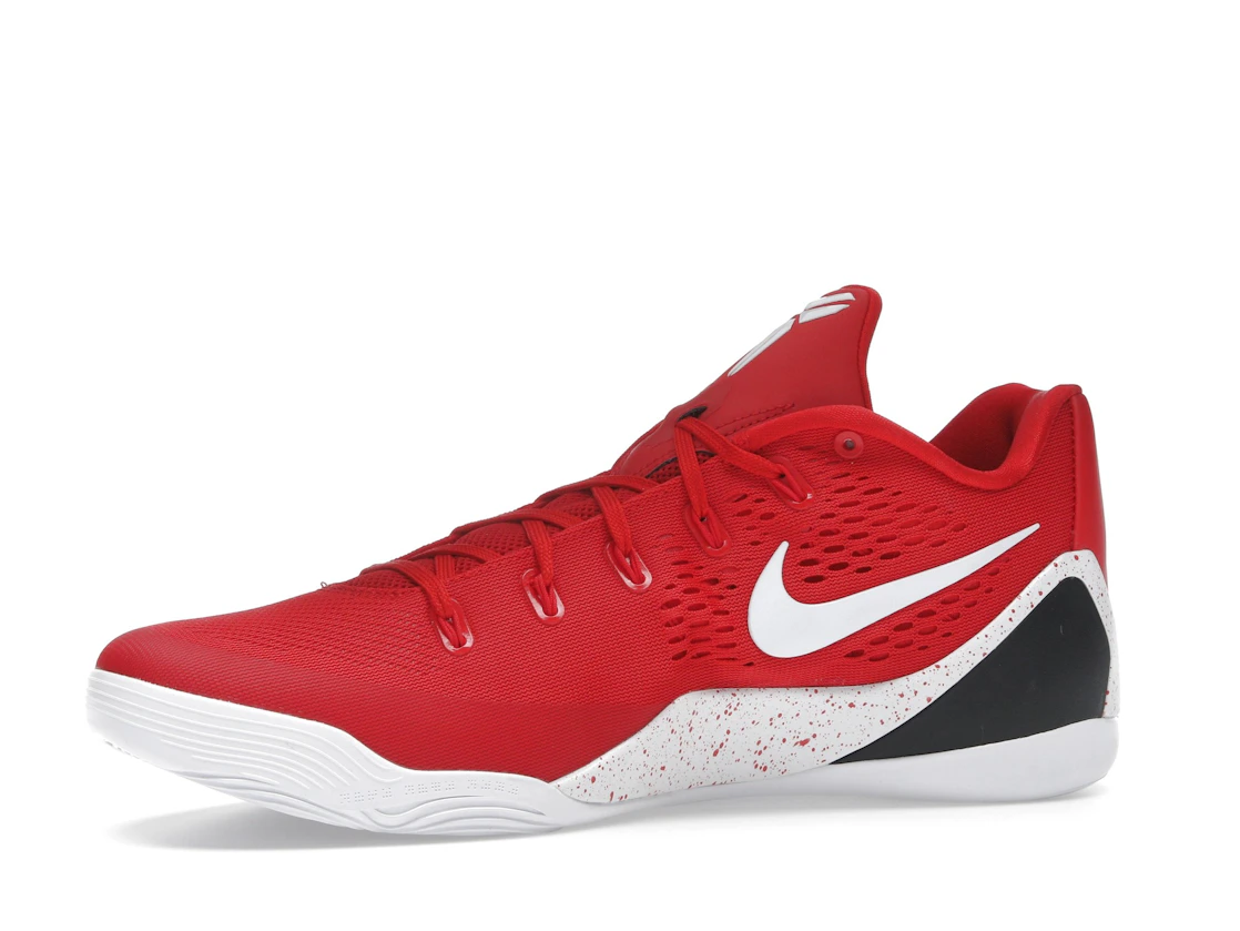 Vue 17 de Nike Kobe 9 EM Low Protro TB University Red