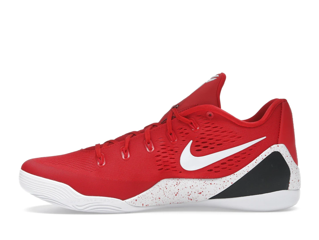 Vue 19 de Nike Kobe 9 EM Low Protro TB University Red
