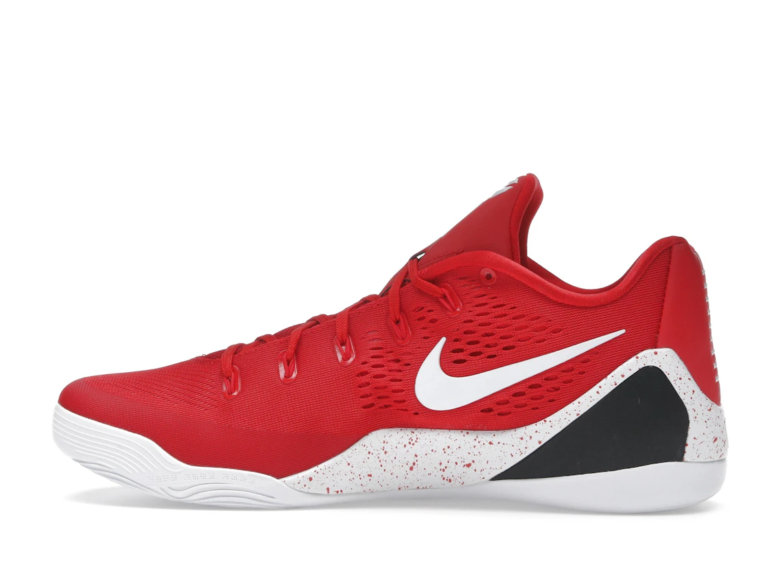 Vue 20 de Nike Kobe 9 EM Low Protro TB University Red