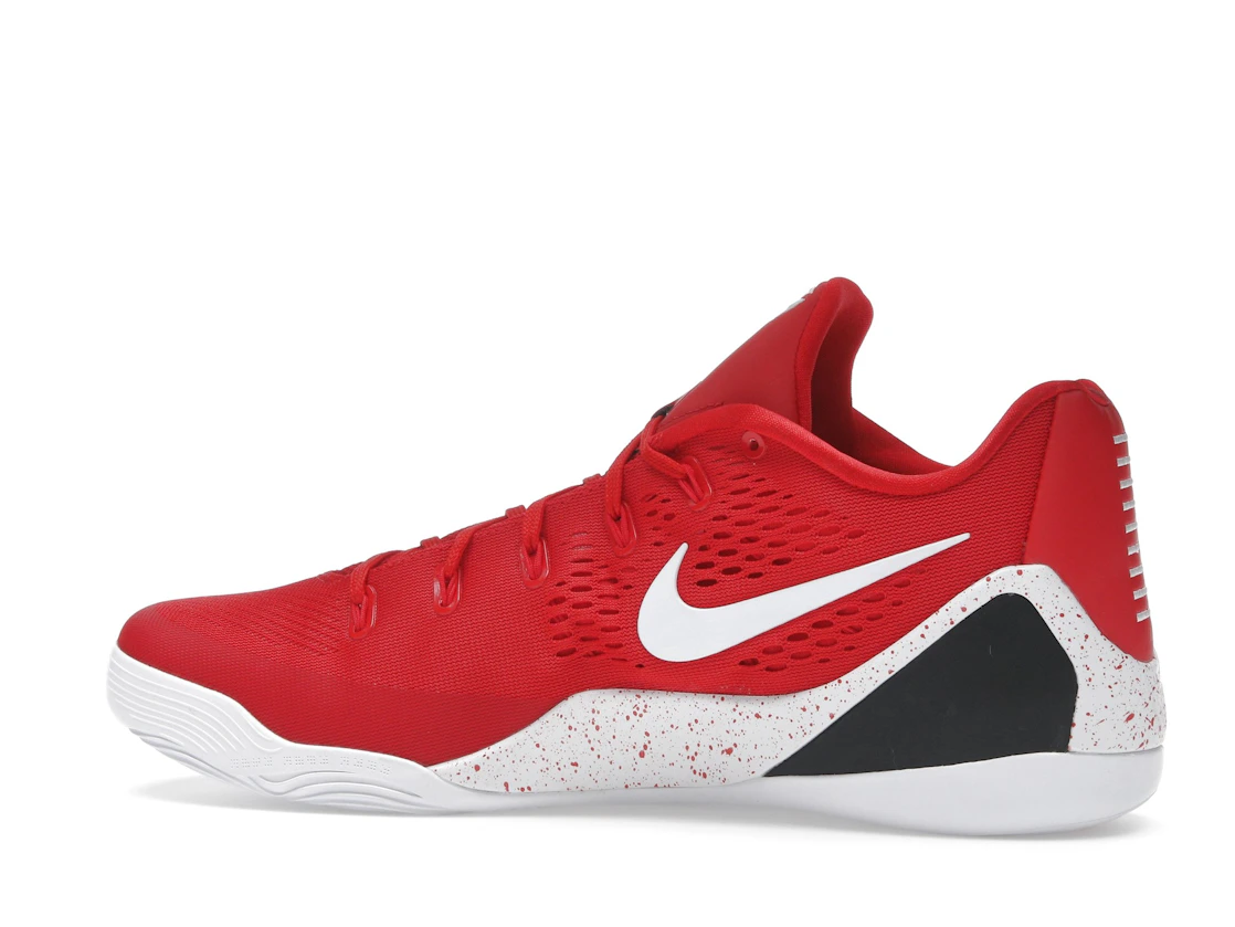 Vue 21 de Nike Kobe 9 EM Low Protro TB University Red