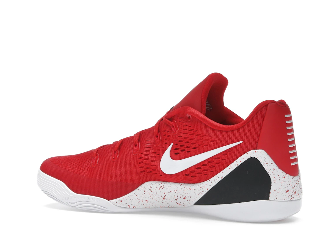 Vue 22 de Nike Kobe 9 EM Low Protro TB University Red