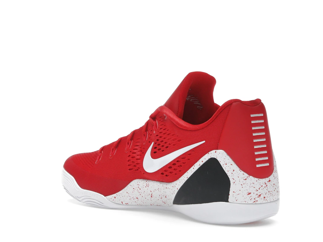 Vue 24 de Nike Kobe 9 EM Low Protro TB University Red