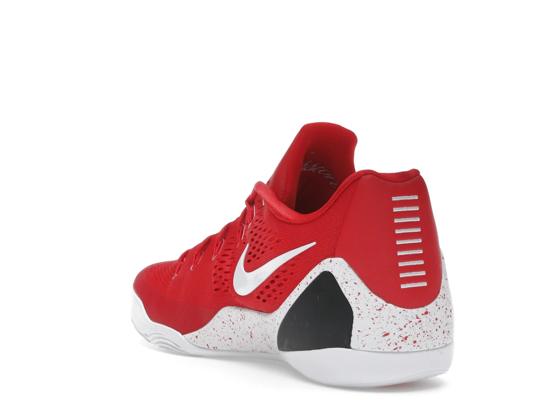 Vue 25 de Nike Kobe 9 EM Low Protro TB University Red