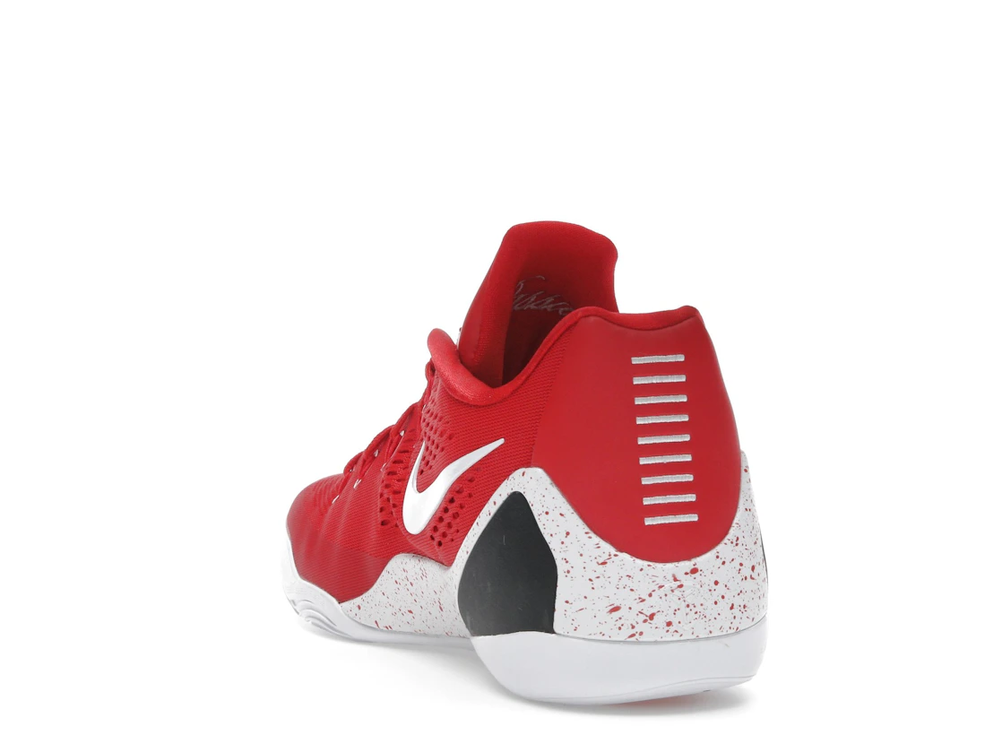 Vue 26 de Nike Kobe 9 EM Low Protro TB University Red