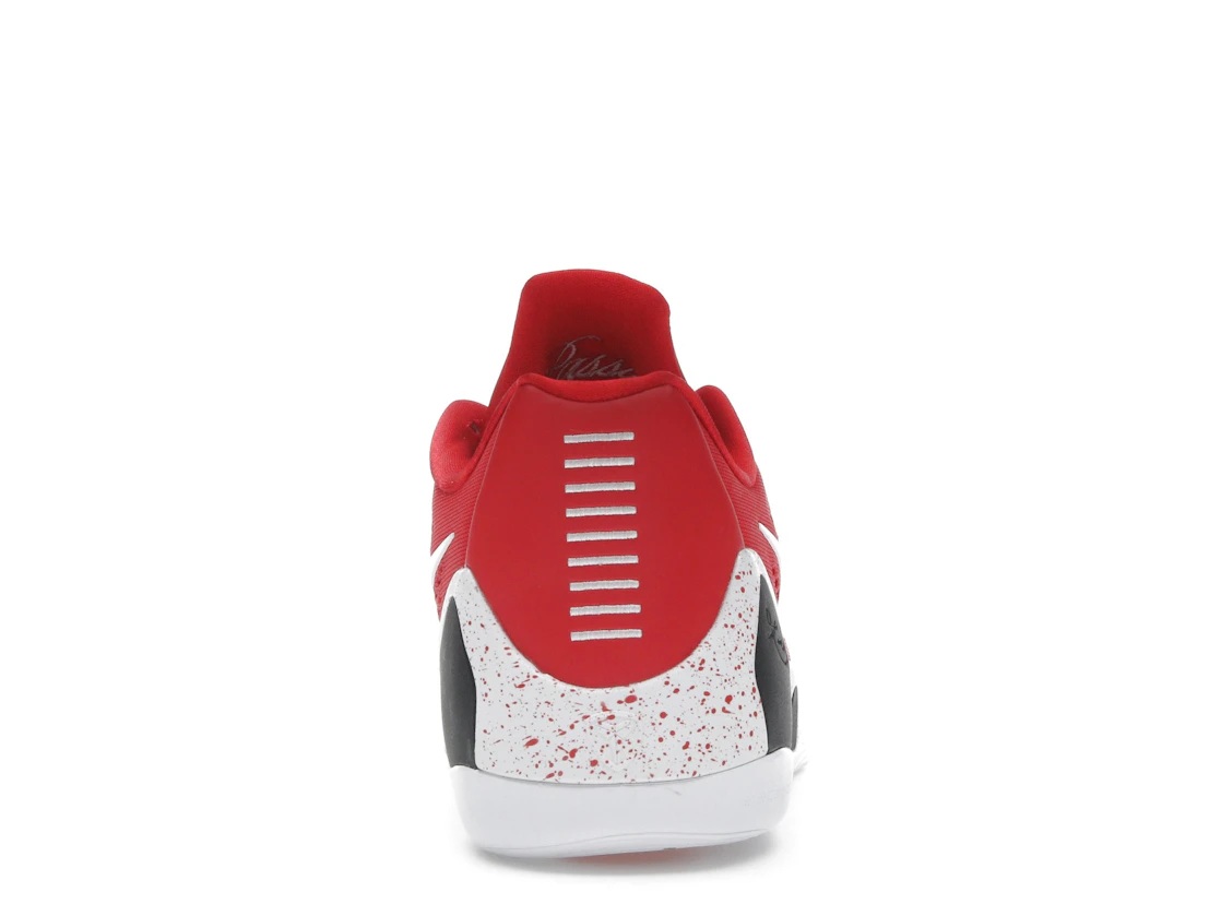 Vue 28 de Nike Kobe 9 EM Low Protro TB University Red