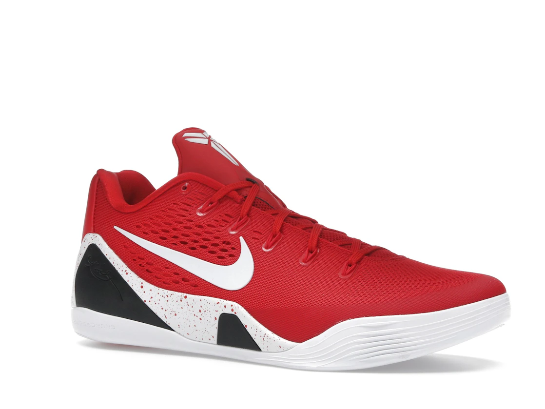 Vue 4 de Nike Kobe 9 EM Low Protro TB University Red