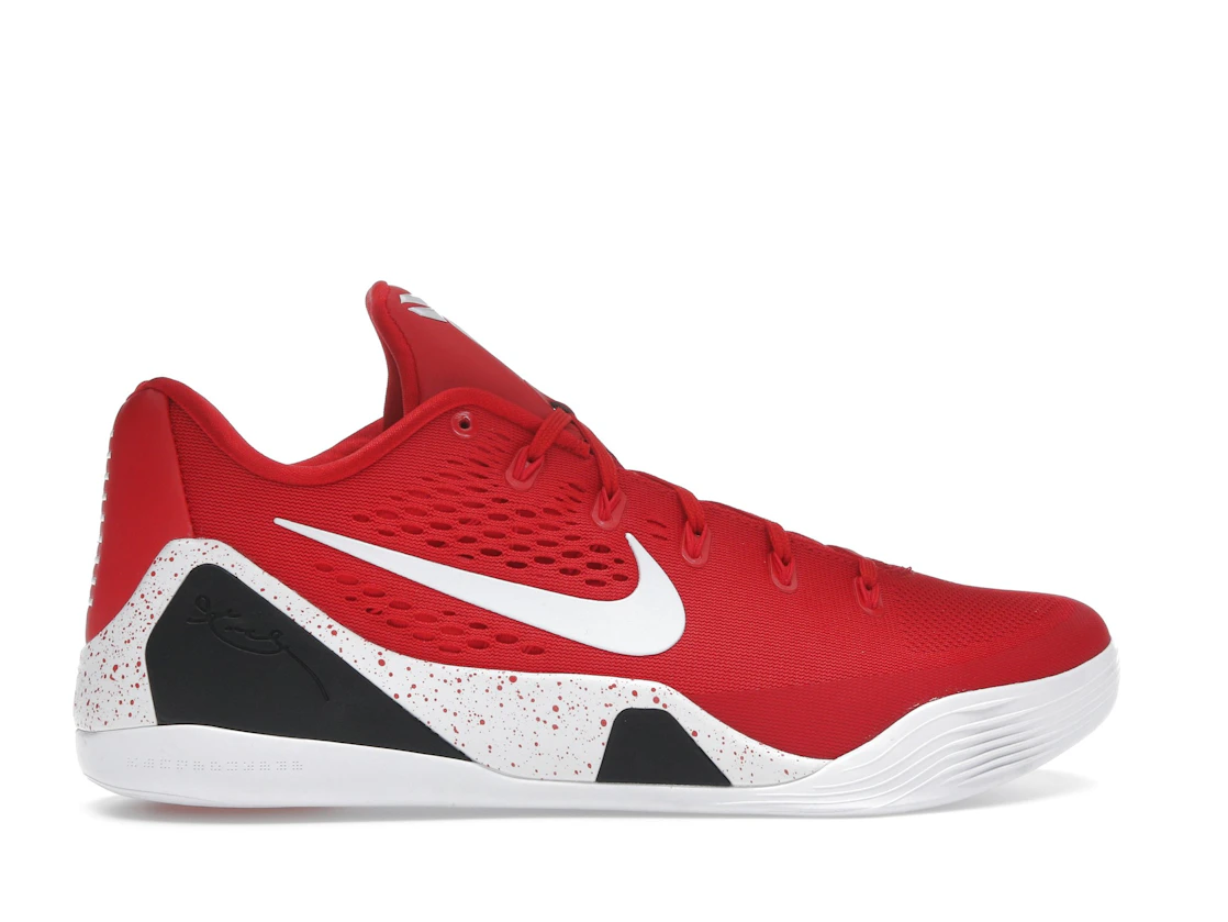 Vue 36 de Nike Kobe 9 EM Low Protro TB University Red