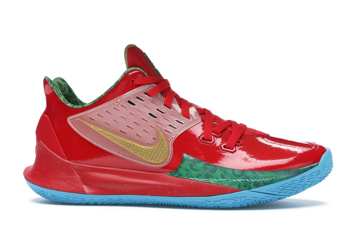 Vue 2 de Nike Kyrie 2 Low Spongebob Mr Krabs