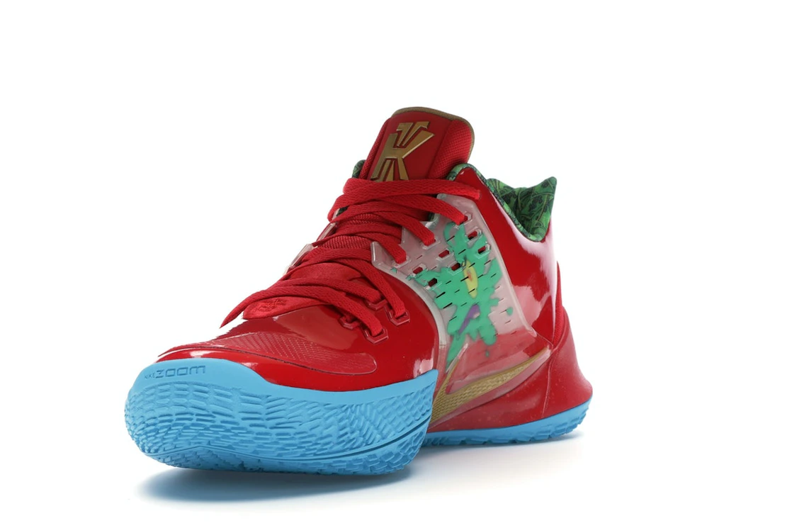 Vue 13 de Nike Kyrie 2 Low Spongebob Mr Krabs