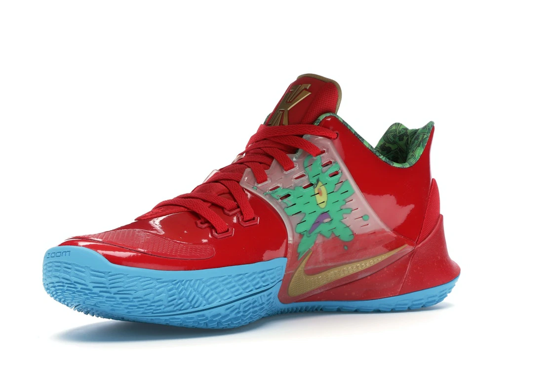 Vue 15 de Nike Kyrie 2 Low Spongebob Mr Krabs