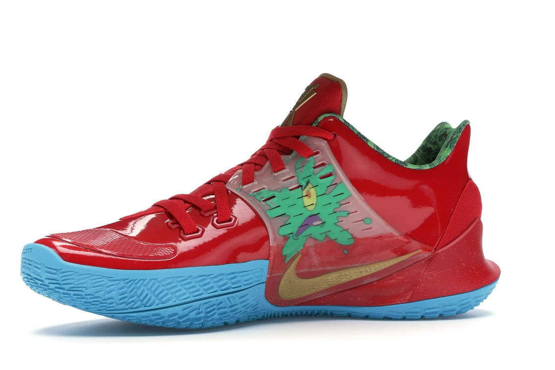 Vue 17 de Nike Kyrie 2 Low Spongebob Mr Krabs