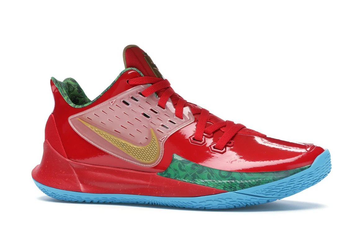 Vue 3 de Nike Kyrie 2 Low Spongebob Mr Krabs