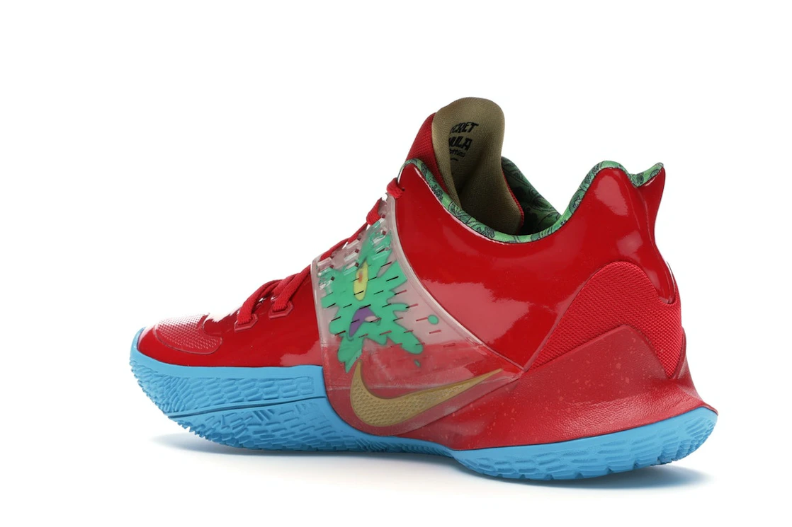 Vue 23 de Nike Kyrie 2 Low Spongebob Mr Krabs