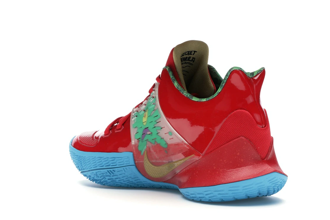 Vue 24 de Nike Kyrie 2 Low Spongebob Mr Krabs
