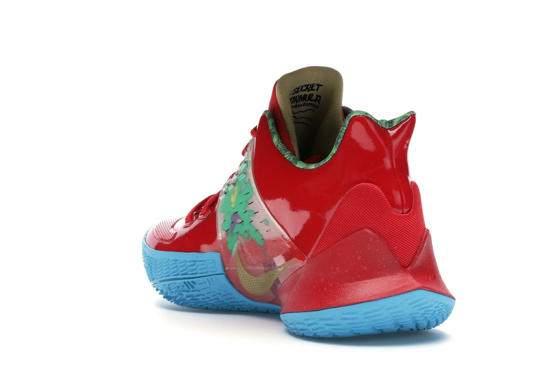 Vue 25 de Nike Kyrie 2 Low Spongebob Mr Krabs