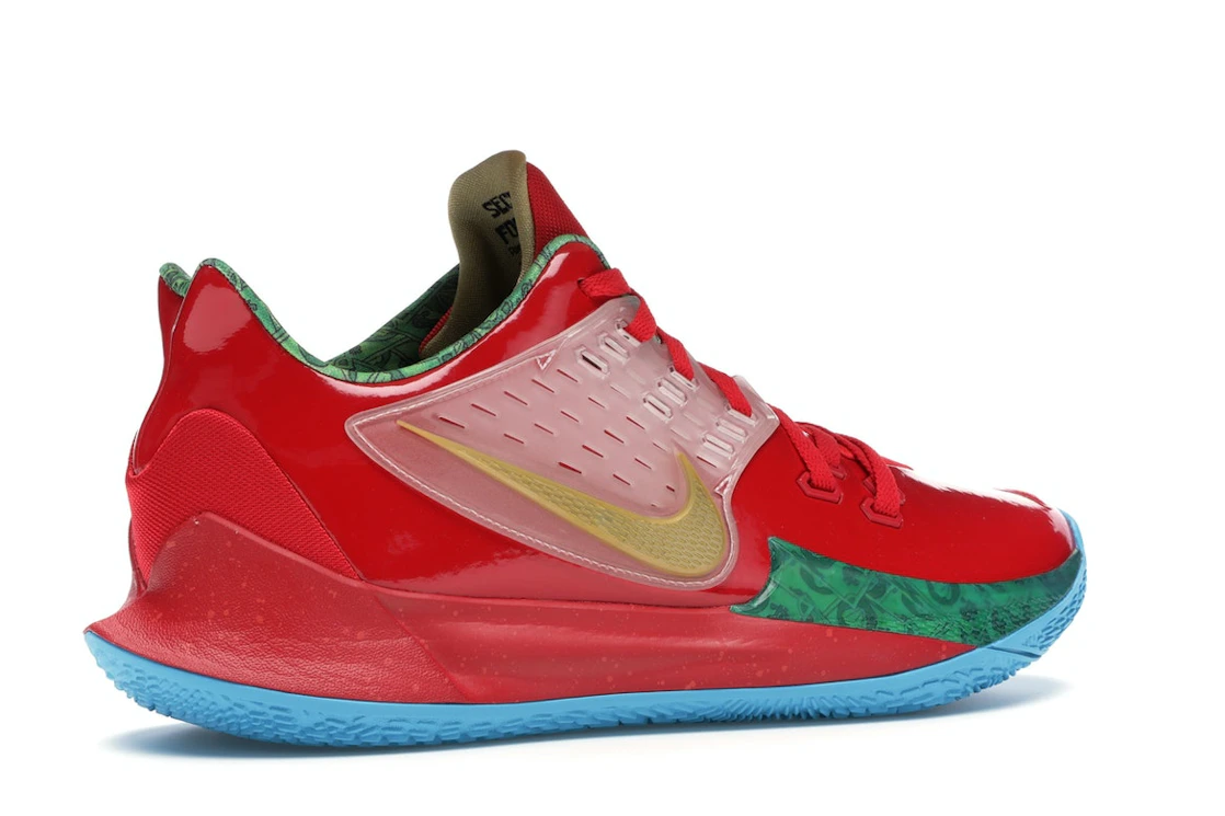 Vue 34 de Nike Kyrie 2 Low Spongebob Mr Krabs