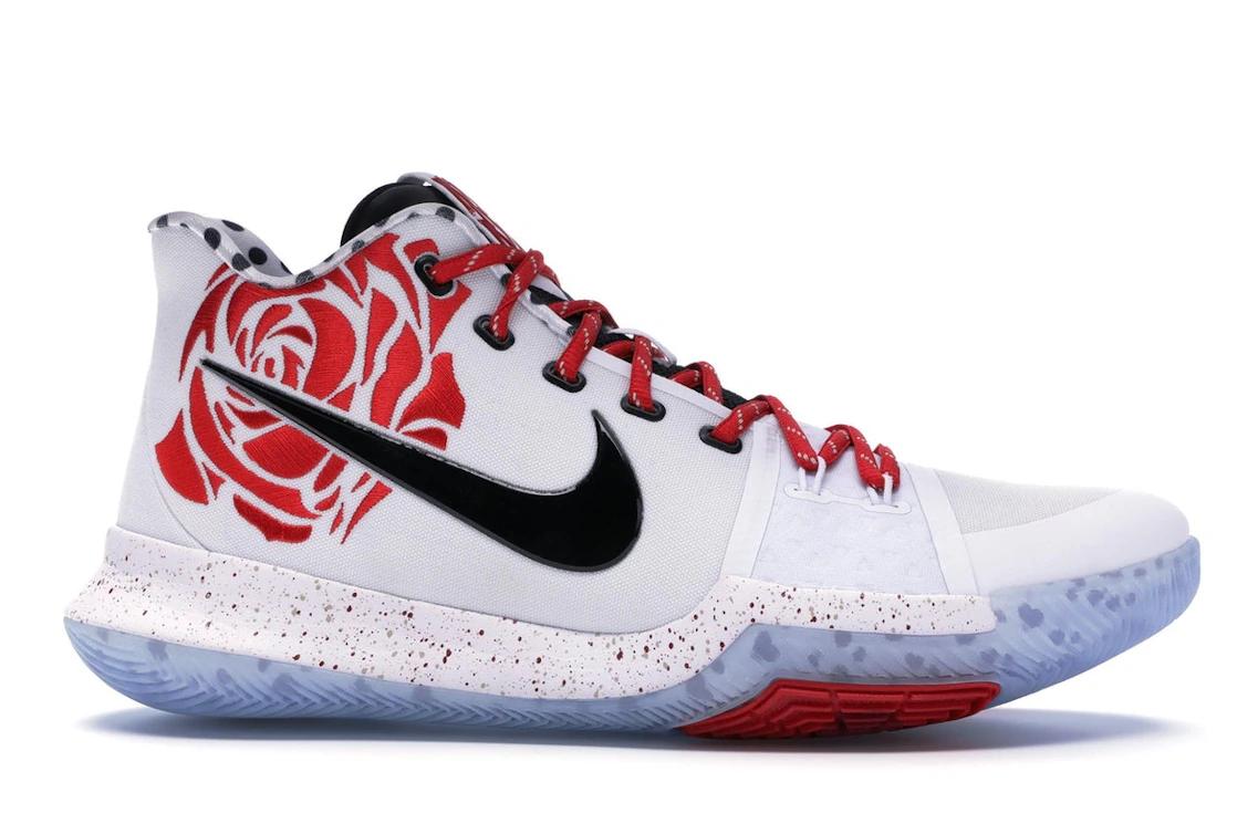 Vue 2 de Nike Kyrie 3 Sneaker Room Mom (Red)