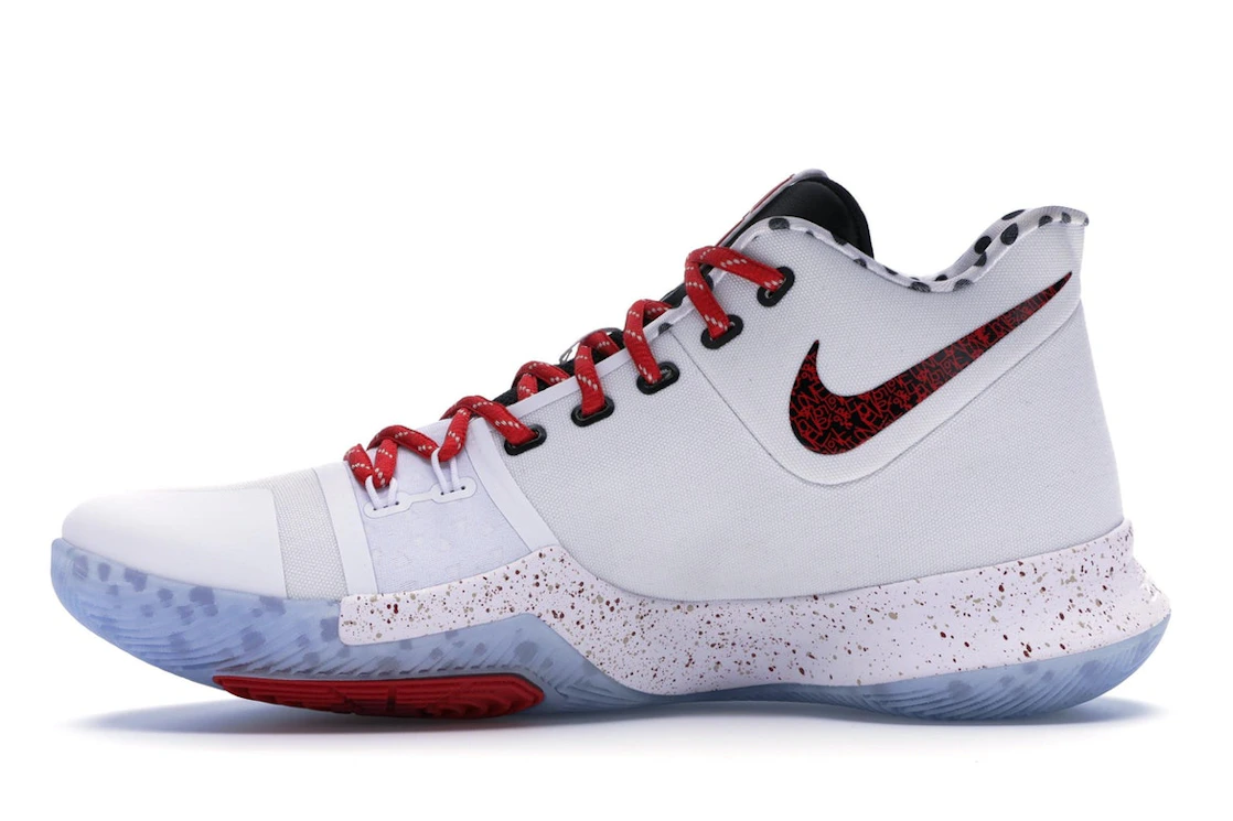 Vue 19 de Nike Kyrie 3 Sneaker Room Mom (Red)