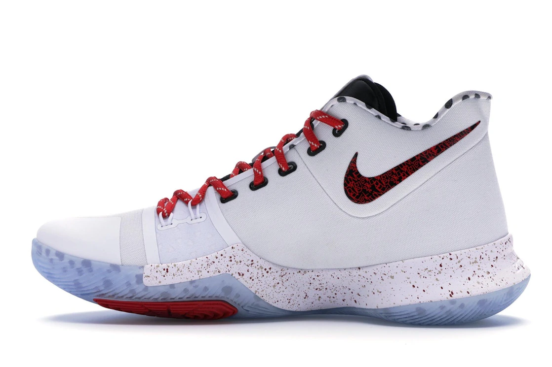 Vue 20 de Nike Kyrie 3 Sneaker Room Mom (Red)