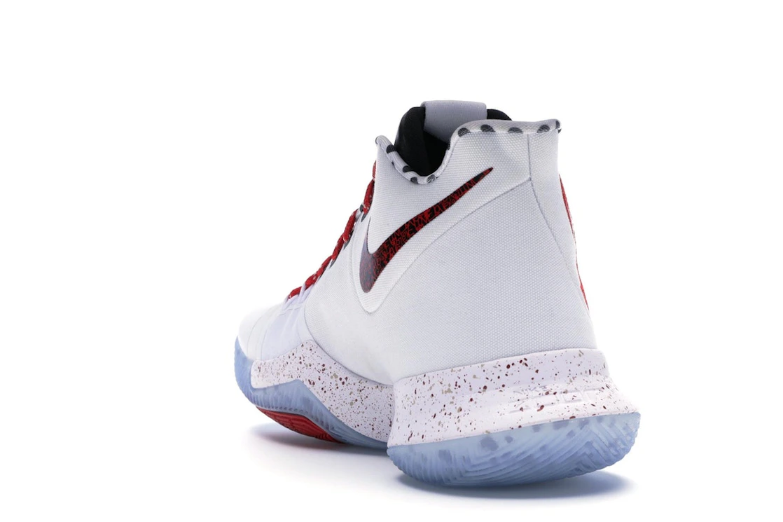 Vue 26 de Nike Kyrie 3 Sneaker Room Mom (Red)