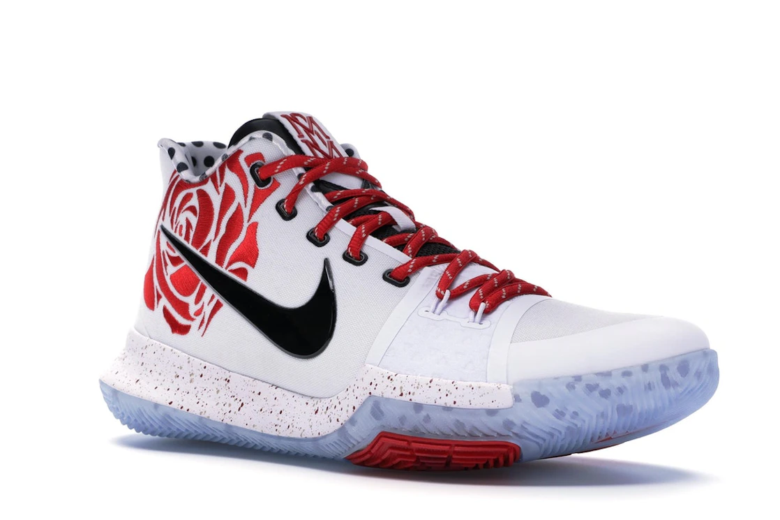 Vue 5 de Nike Kyrie 3 Sneaker Room Mom (Red)
