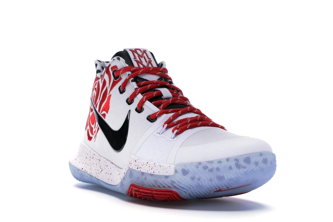 Vue 7 de Nike Kyrie 3 Sneaker Room Mom (Red)