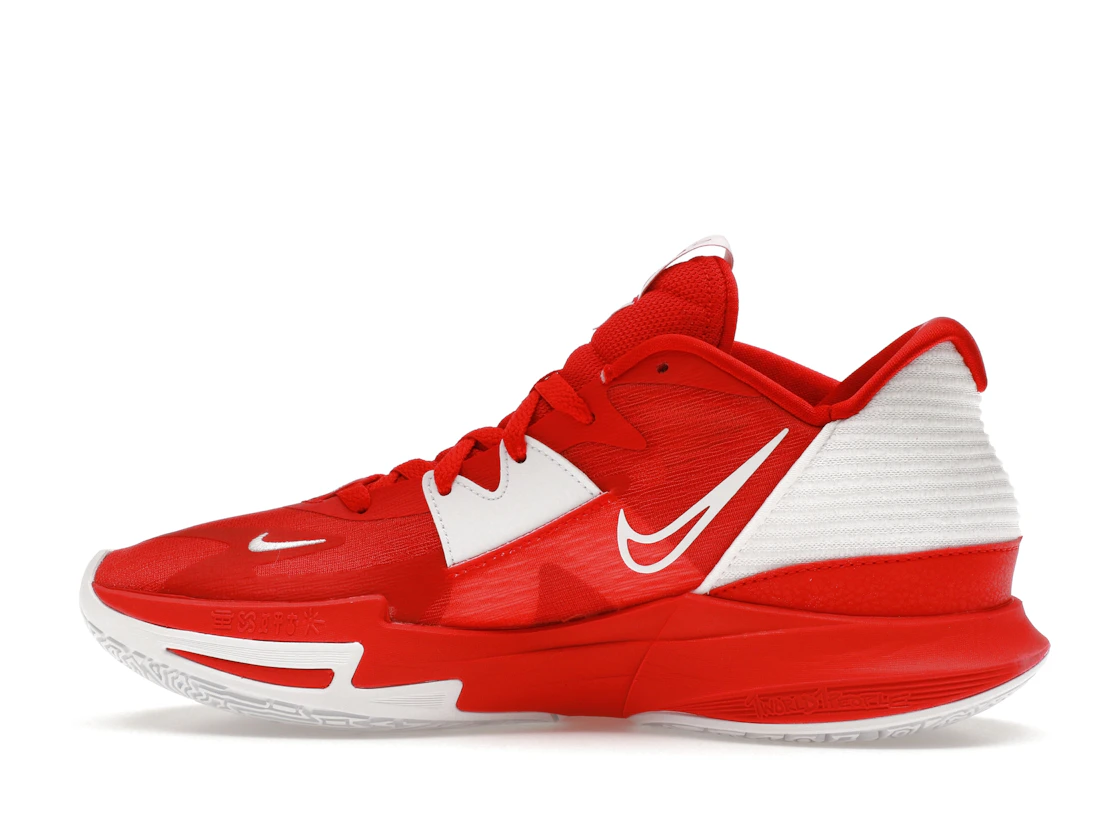 Vue 20 de Nike Kyrie 5 Low TB University Red