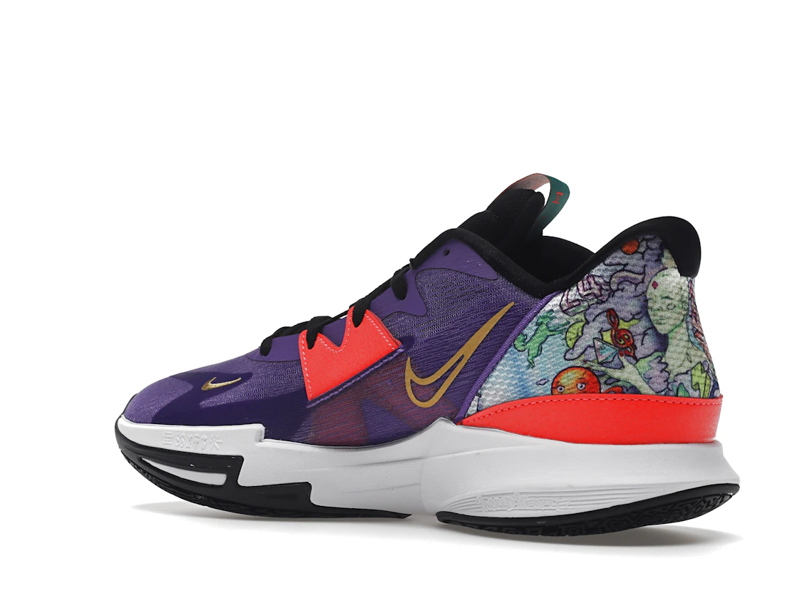 Vue 23 de Nike Kyrie 5 Jewell Loyd Mural