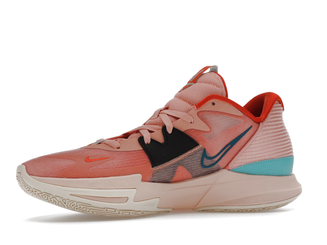 Vue 17 de Nike Kyrie Low 5 Madder Root