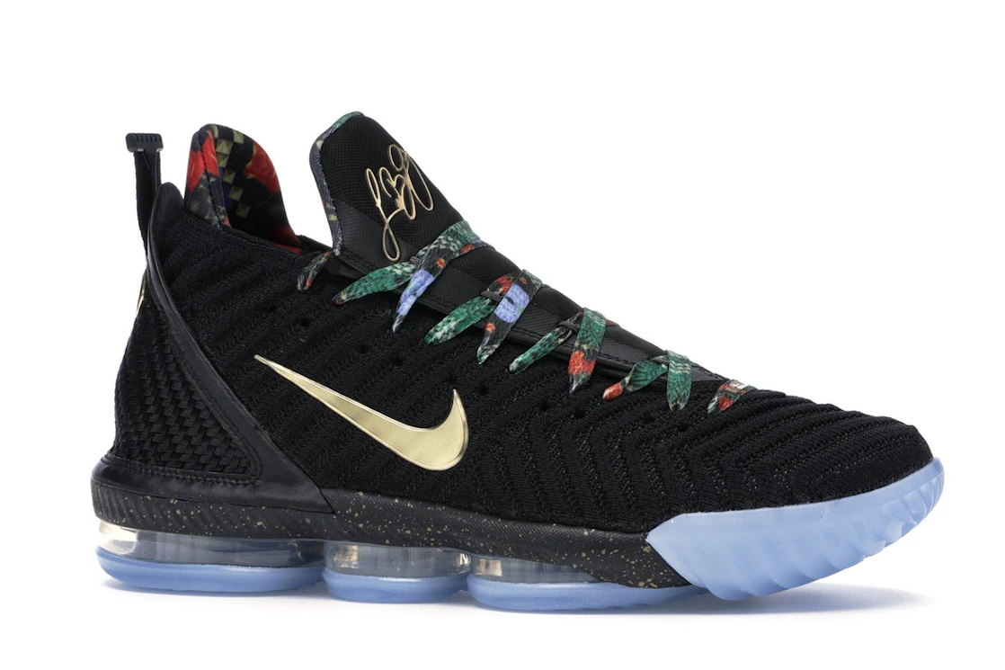 Vue 3 de Nike LeBron 16 Watch the Throne