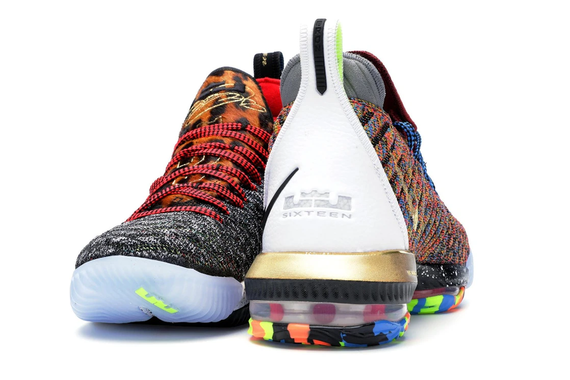 Vue 12 de Nike LeBron 16 What The 1 Thru 5