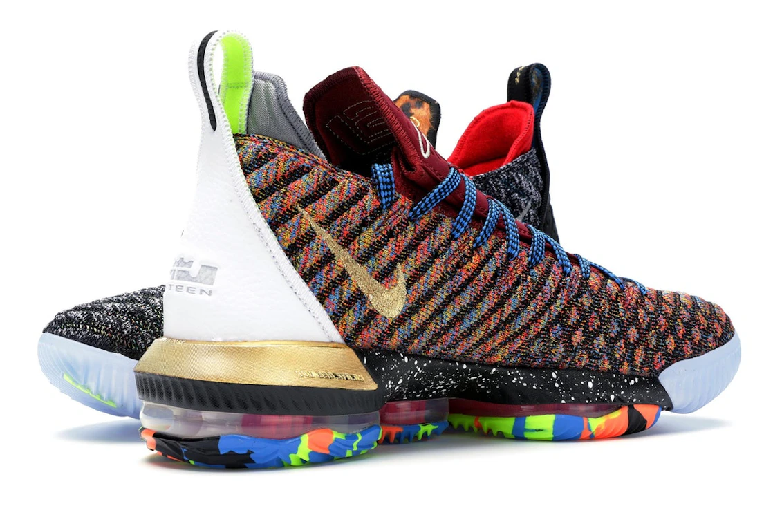 Vue 16 de Nike LeBron 16 What The 1 Thru 5