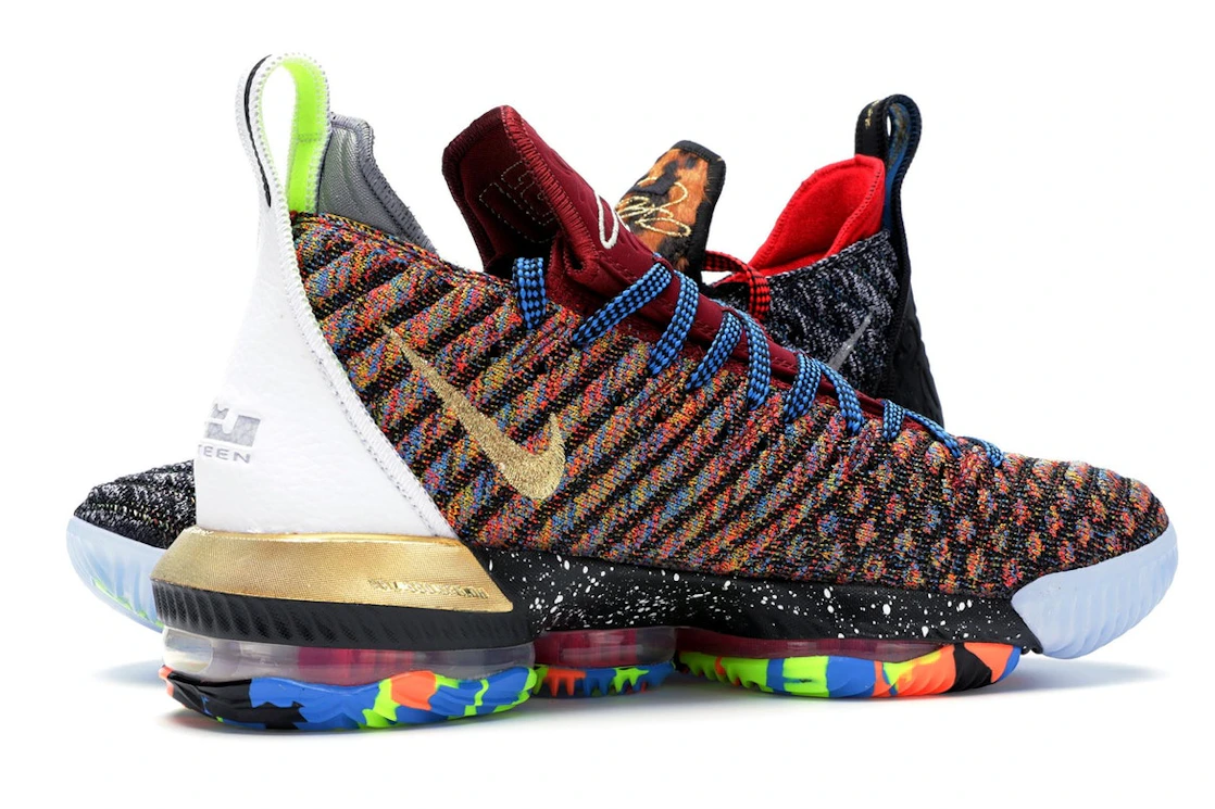 Vue 17 de Nike LeBron 16 What The 1 Thru 5