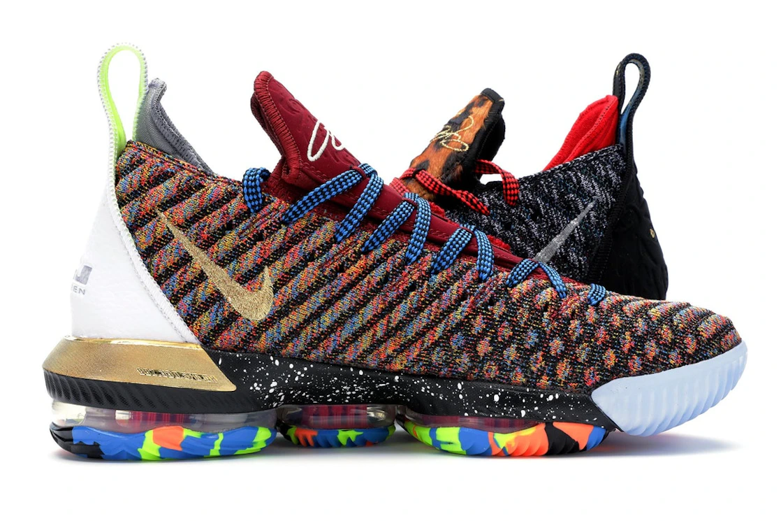 Vue 19 de Nike LeBron 16 What The 1 Thru 5