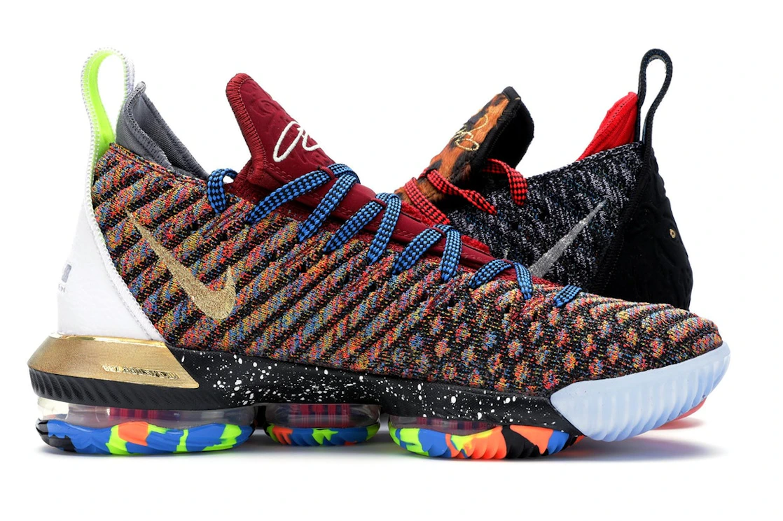 Vue 20 de Nike LeBron 16 What The 1 Thru 5