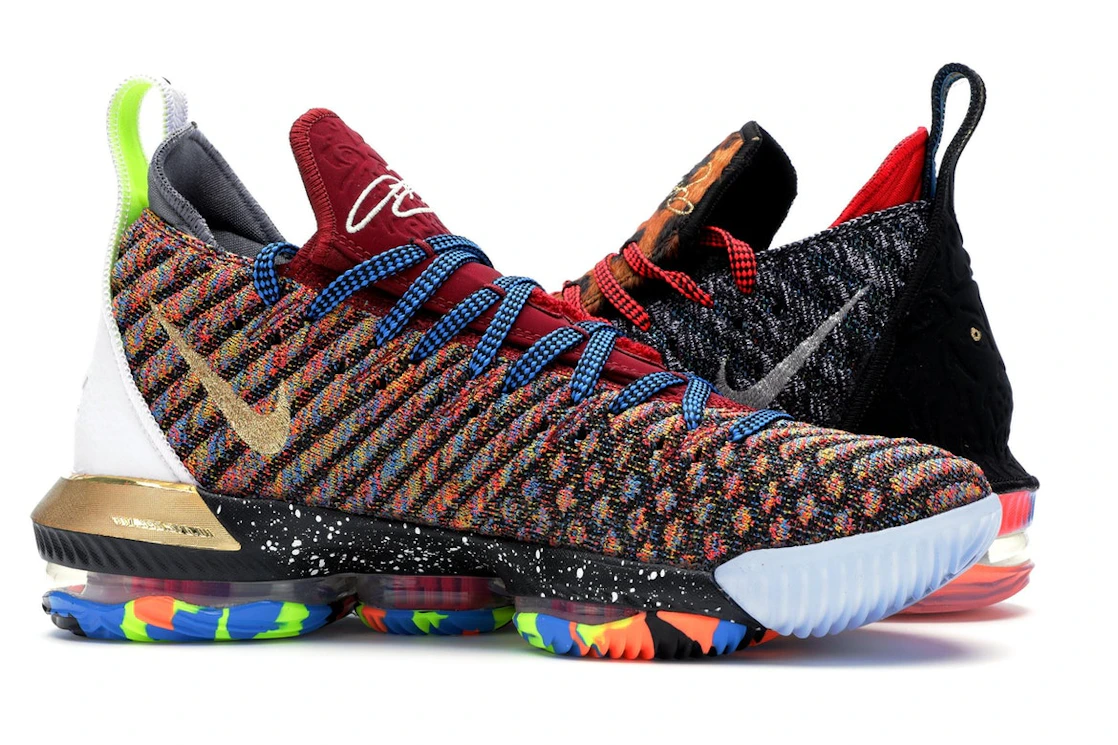 Vue 21 de Nike LeBron 16 What The 1 Thru 5