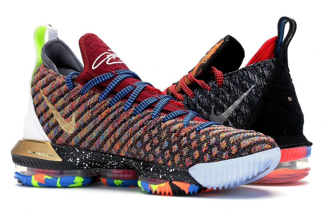 Vue 22 de Nike LeBron 16 What The 1 Thru 5