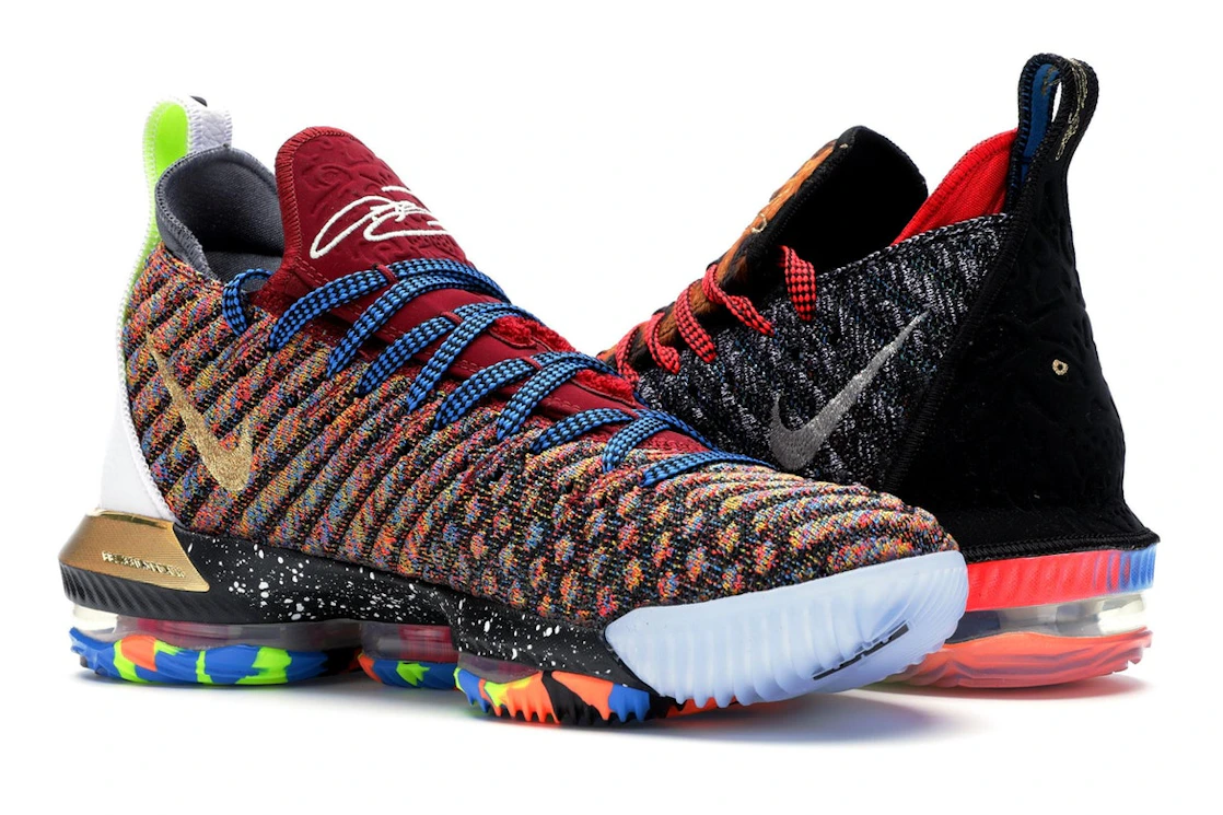 Vue 23 de Nike LeBron 16 What The 1 Thru 5
