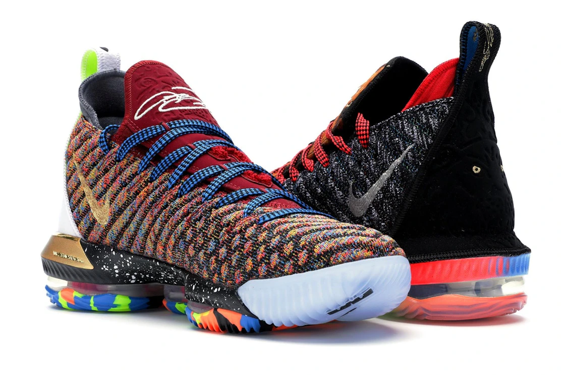 Vue 24 de Nike LeBron 16 What The 1 Thru 5