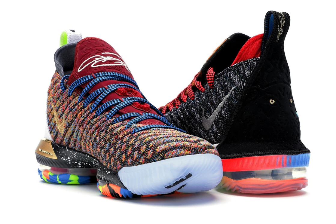 Vue 25 de Nike LeBron 16 What The 1 Thru 5