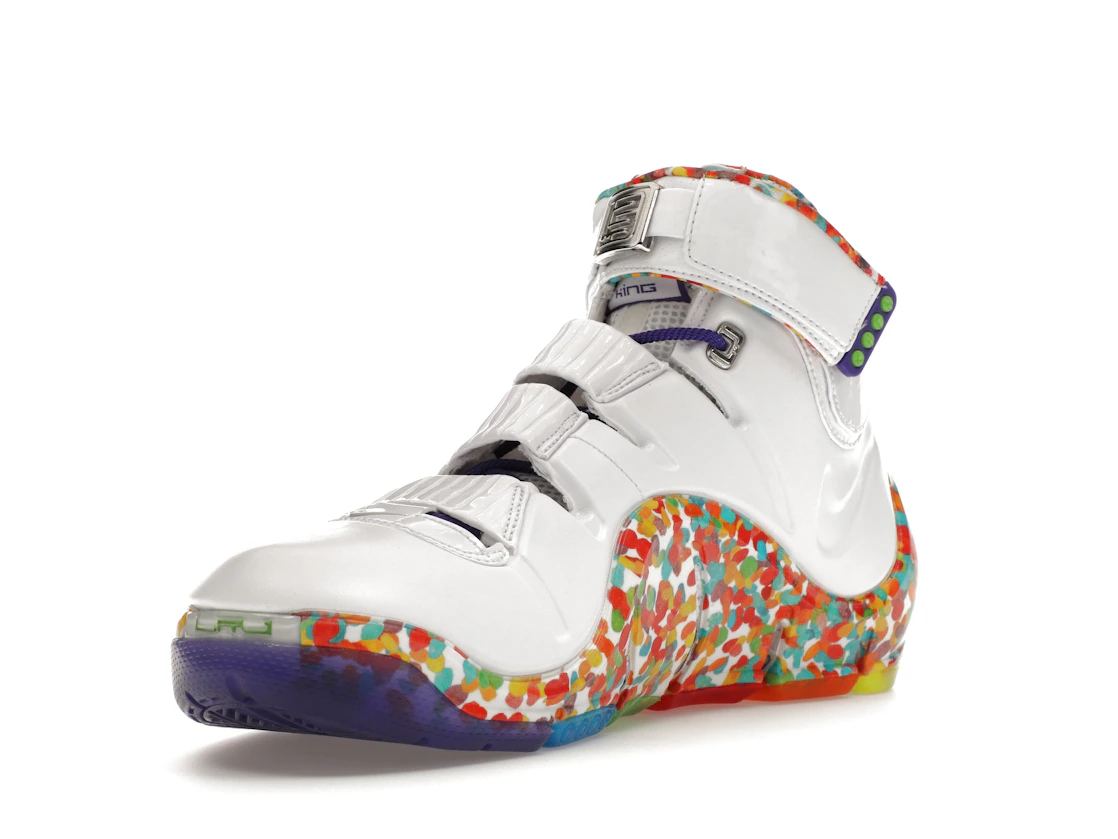 Vue 14 de Nike LeBron 4 Fruity Pebbles (2024)