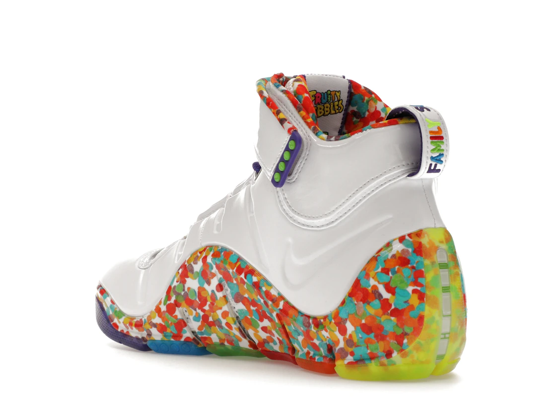 Vue 24 de Nike LeBron 4 Fruity Pebbles (2024)