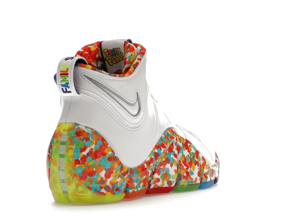 Vue 31 de Nike LeBron 4 Fruity Pebbles (2024)