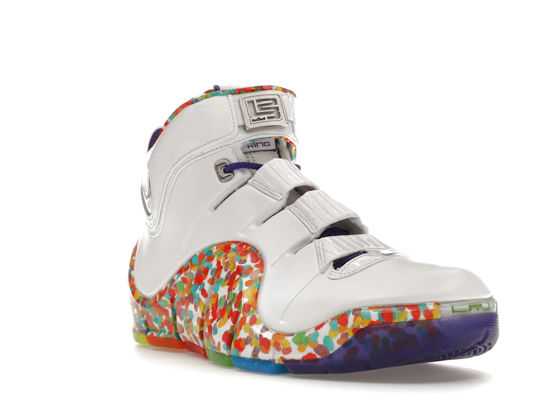 Vue 6 de Nike LeBron 4 Fruity Pebbles (2024)