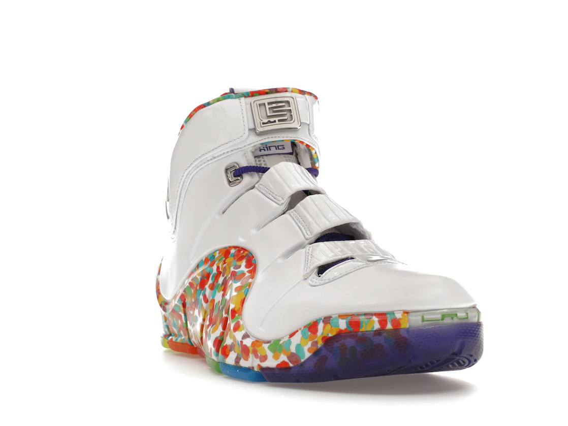 Vue 7 de Nike LeBron 4 Fruity Pebbles (2024)