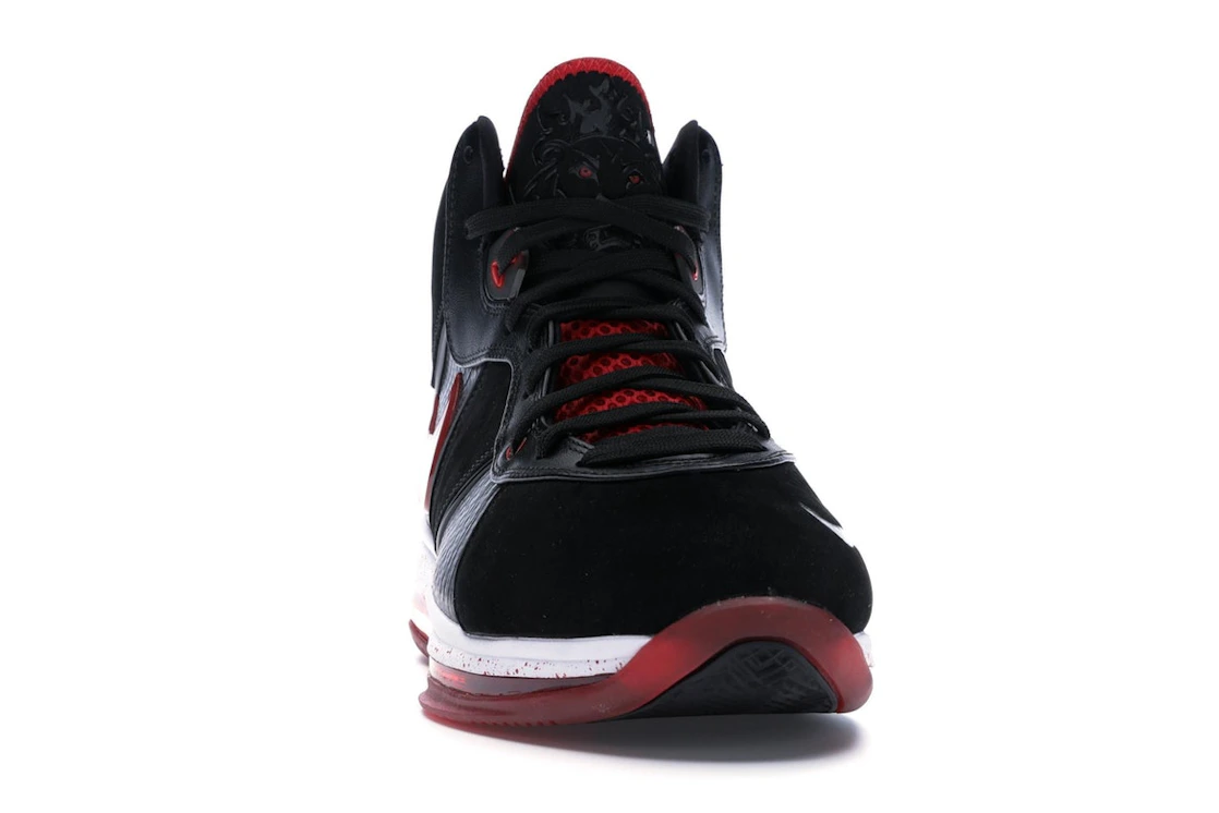 Vue 9 de Nike LeBron 8 Black/White/Red