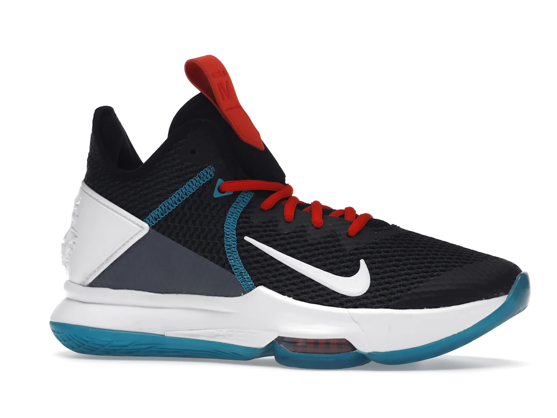Vue 3 de Nike LeBron Witness 4 Red Carpet