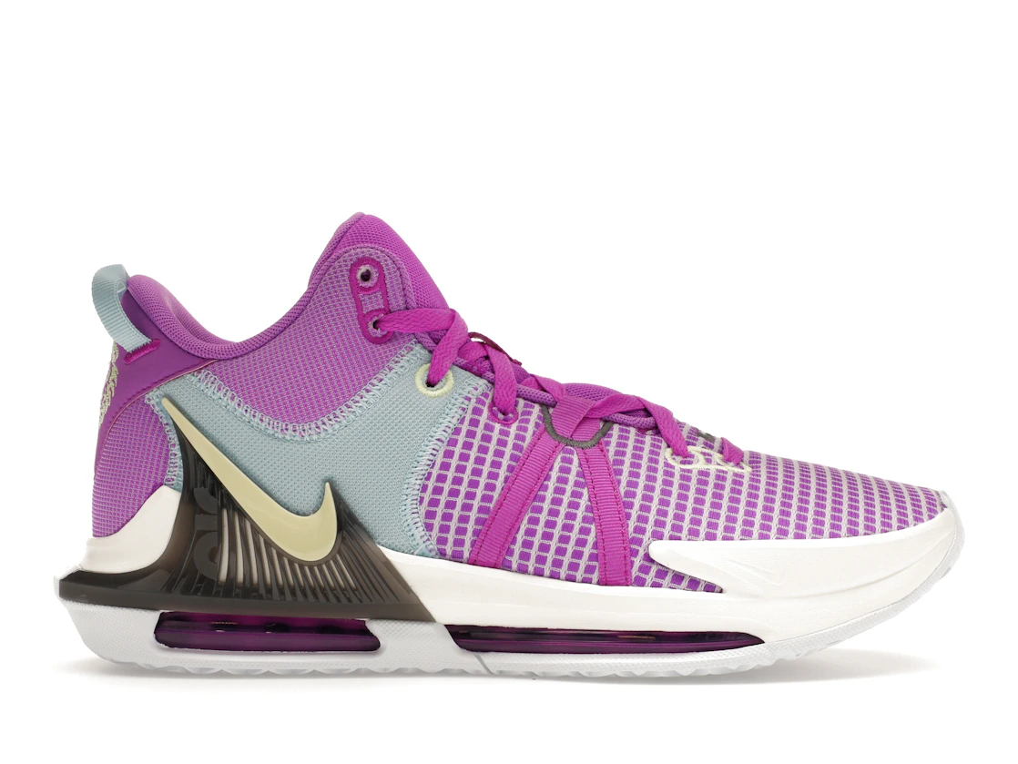 Vue 1 de Nike LeBron Witness 7 Fuchsia Dream