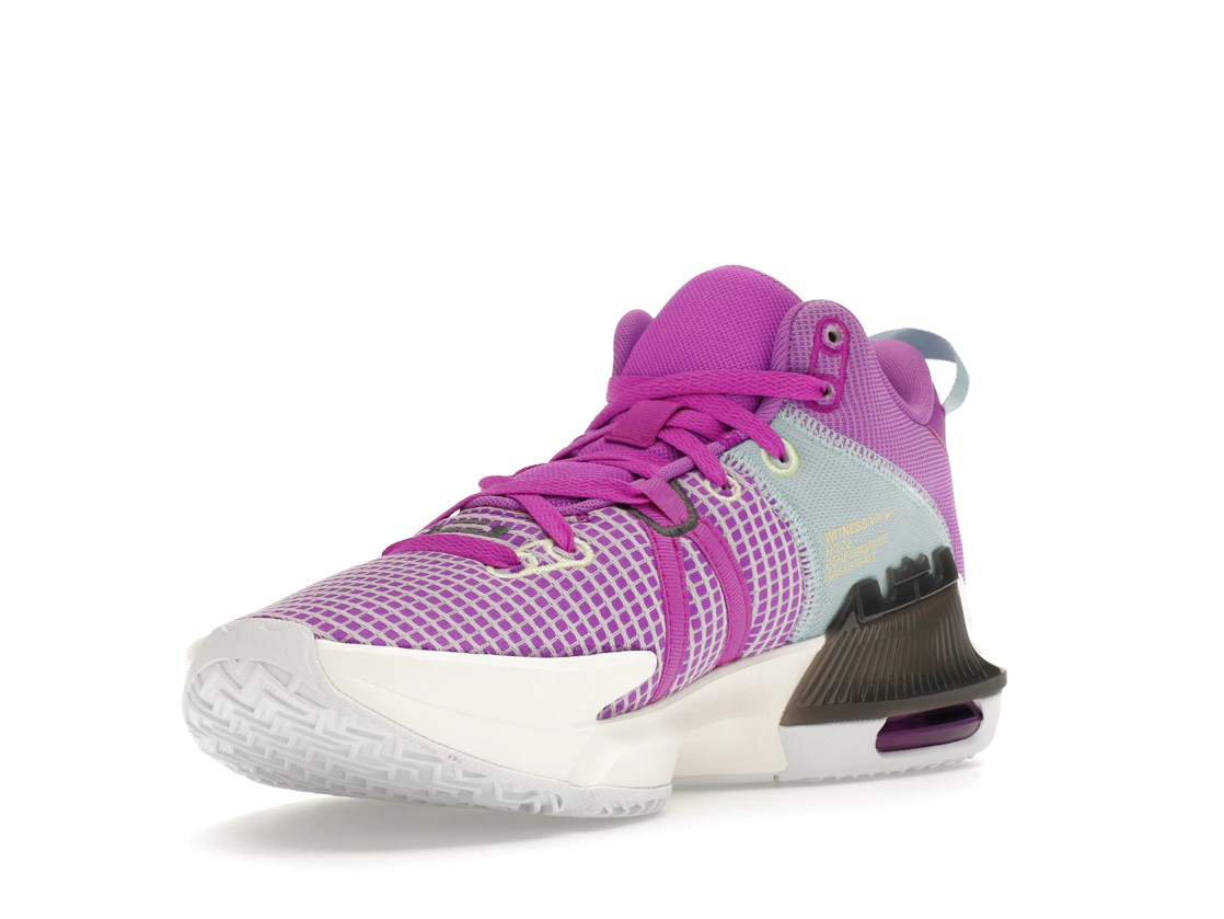 Vue 14 de Nike LeBron Witness 7 Fuchsia Dream