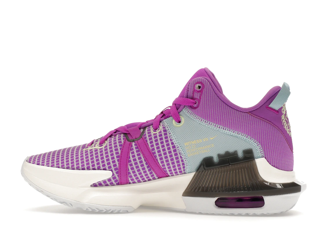 Vue 20 de Nike LeBron Witness 7 Fuchsia Dream
